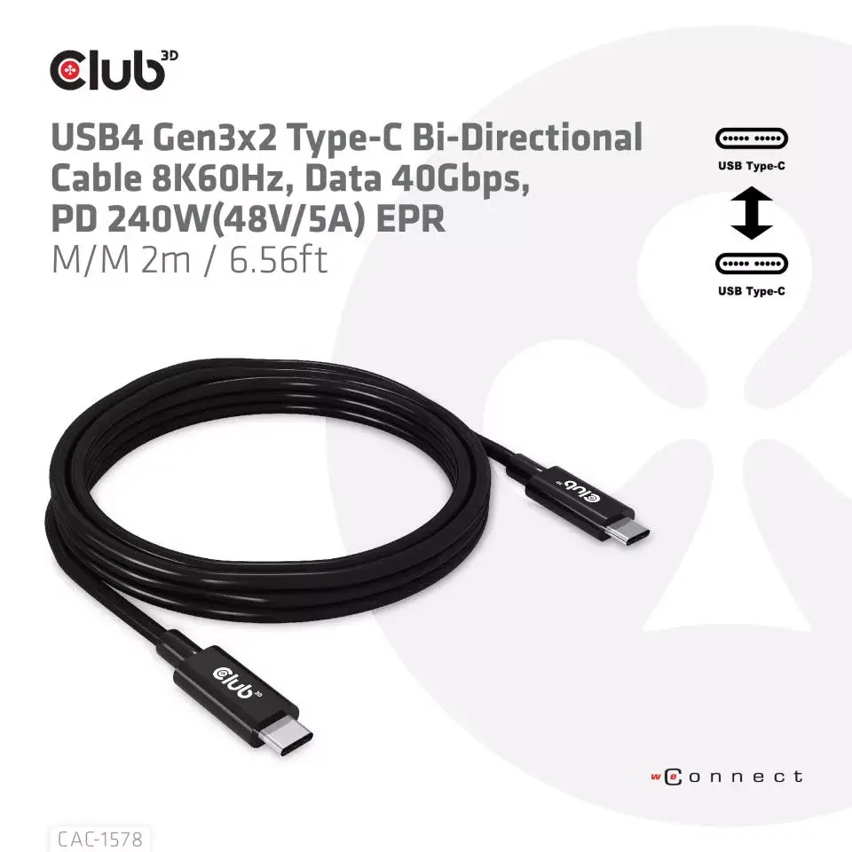 USB4 Кабель CAC-1578 Photo 2