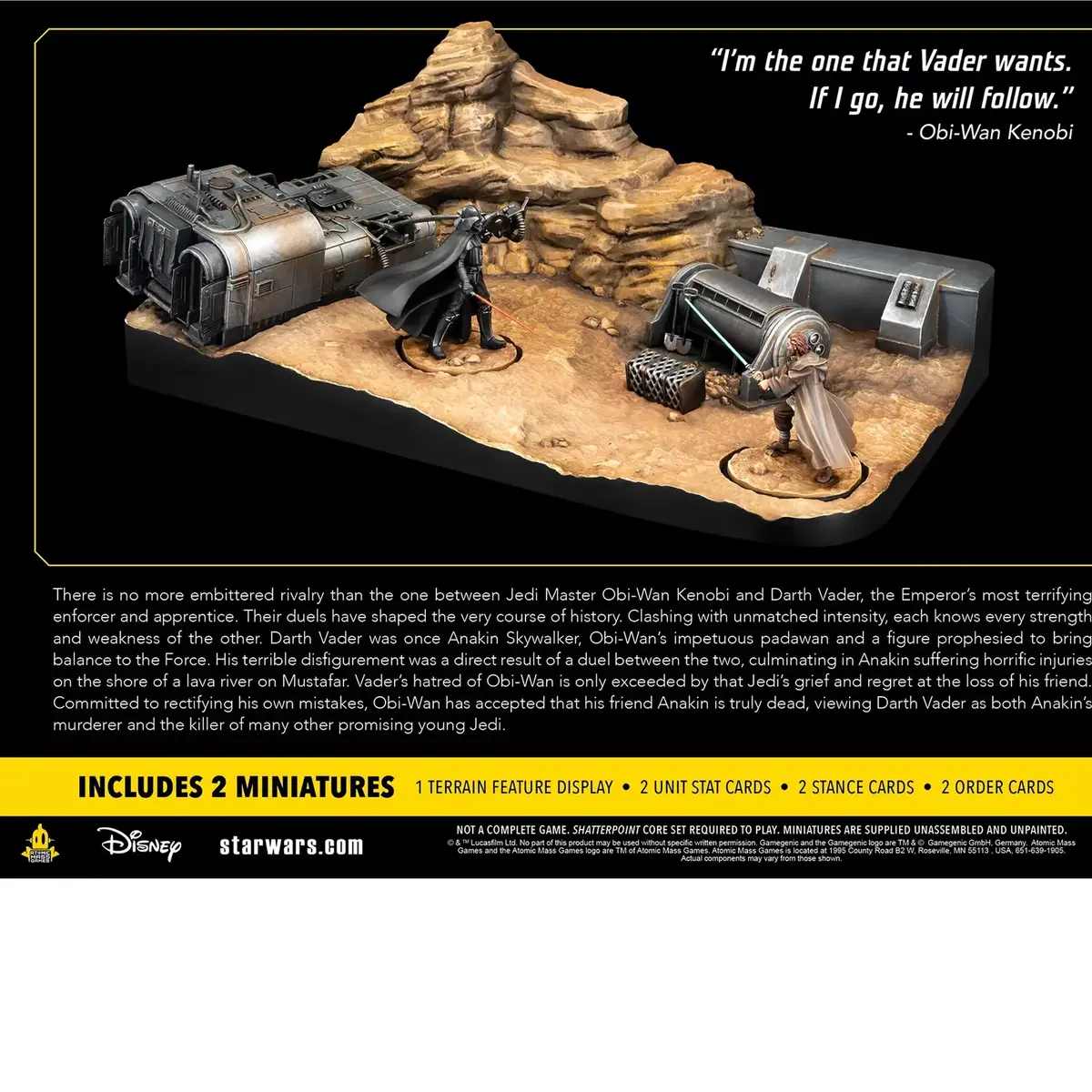 Figūras Rebel Atomic Mass Games Star Wars: Shatterpoint — You Cannot Run Photo 2
