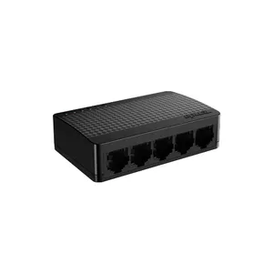 Tenda SG105M tīkla pārslēgs Gigabit Ethernet (10/100/1000) Melns