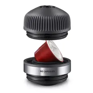 Capsule adapter Wacaco Nanopresso NS Adaptor Black Silver