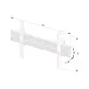 Kronis Multibrackets M MBW1U Fixed Black Photo 8