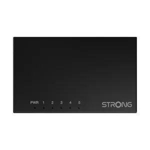 Strong SW5000M network switch Gigabit Ethernet (10/100/1000) Black