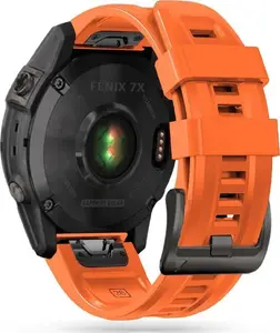 Ремешок силиконовый Tech-Protect для Garmin Fenix 5/6/6 Pro/7, оранжевый