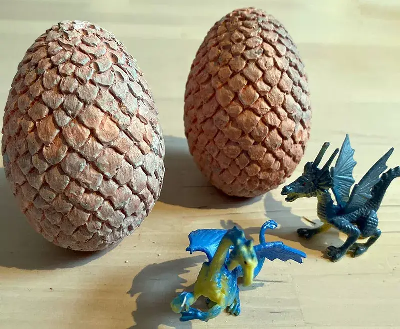 Piatnik Figurine dragon egg collectible Photo 3