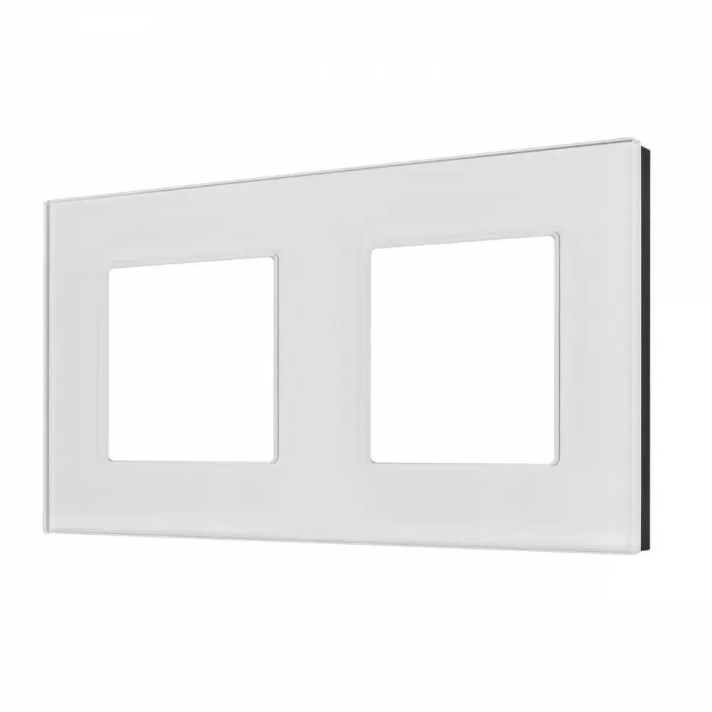Стеклянная рамка для розетки MACLEAN MCE729W Photo 2