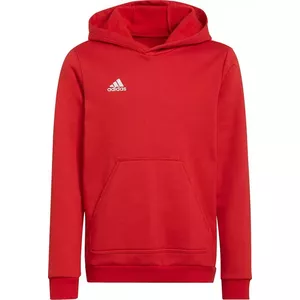 Толстовка ADIDAS ENTRADA 22 Hoody Y H57566 красная — детский размер 164 см