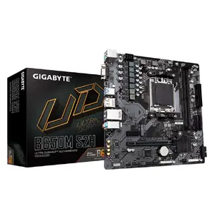 Motherboard GIGABYTE B650M S2H Micro ATX, AMD B650 chipset, Socket AM5, 2x DDR5 DIMM (max 128GB), PCIe 4.0 x16, 1x M.2, 4x SATA III