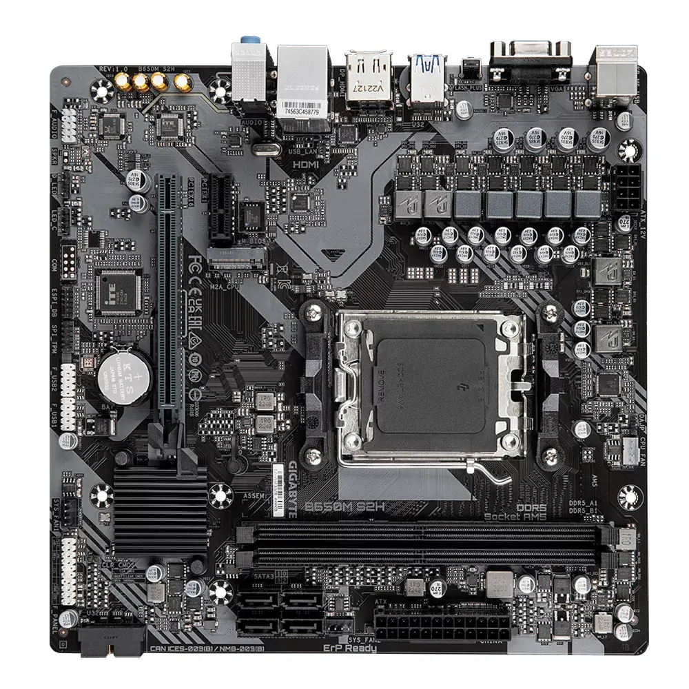 Mātesplate GIGABYTE B650M S2H Micro ATX Photo 4
