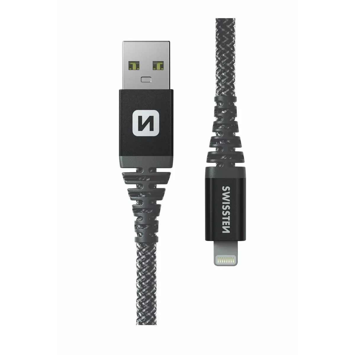Data cable SWISSTEN Kevlar 1.5 m USB–Lightning Photo 2