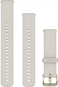 Ремешок для часов GARMIN Venu 3S 18 мм — айвори-золото, сменный ремешок с быстрой заменой
