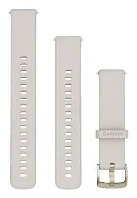 Garmin 010-13256-04 Baltas Silikona Viedpulksteņu Siksniņa