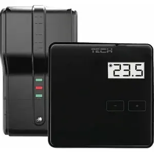 Комнатный беспроводной двухпозиционный термостат TECH ST-294V2 чёрный
