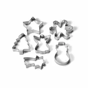 Baking mould set Guardini 1415654 — 6-piece gingerbread moulds, 28 x 19 x 2 cm each