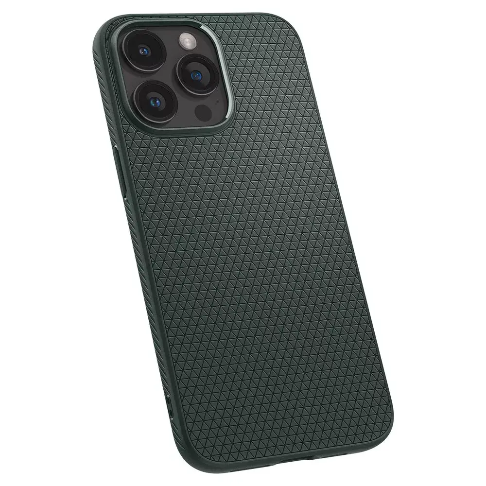 Spigen Liquid Air Case for iPhone 15 Pro Green Photo 5