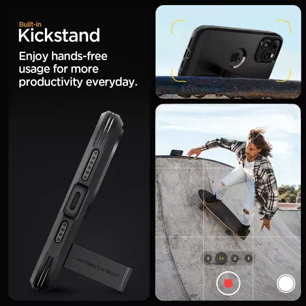 Чехол Spigen Tough Armor MagSafe для Apple iPhone 15 Pro Photo 15