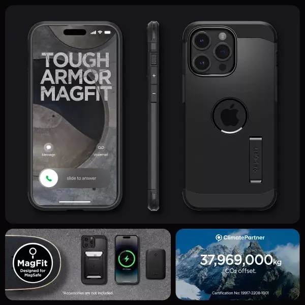 Чехол Spigen Tough Armor MagSafe для Apple iPhone 15 Pro Photo 19