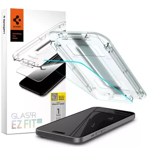 Защитное стекло Spigen iPhone 15 Glas.tR EZ Fit Прозрачное