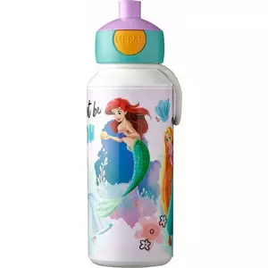 Children's pop-up drinking bottle Mepal Campus Disney Princess — 400 ml, pop-up lid, school bottle