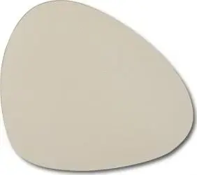 Ceramic Coaster ZELLER 27057, cream, 12 x 10 cm