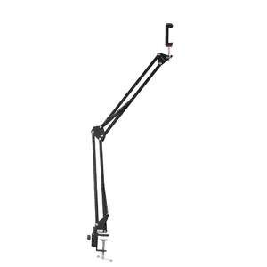 Ring lamp Microphone Webcam Camera Mobile phone Smartphone Tablet UMPC Hama 700 II Black