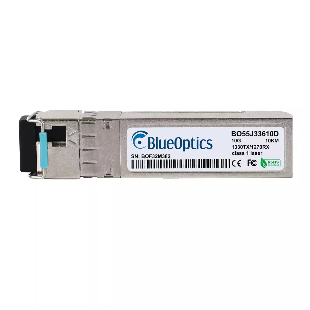 Optisko pārveidotāju modulis BlueOptics SFP-XG-LX-SM1330-BIDI-S-BO SFP+