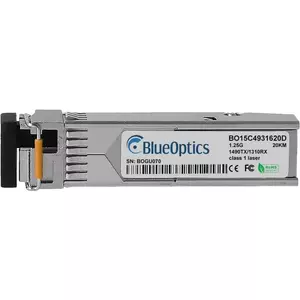 SFP transceiver module BlueOptics AT-SPBD20-14-EXT-BO 1250 Mbit/s
