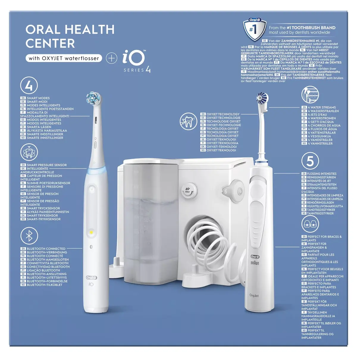 Rotējoša-oscillējoša zobu birste Oral-B iO4 & OxyJet Photo 3