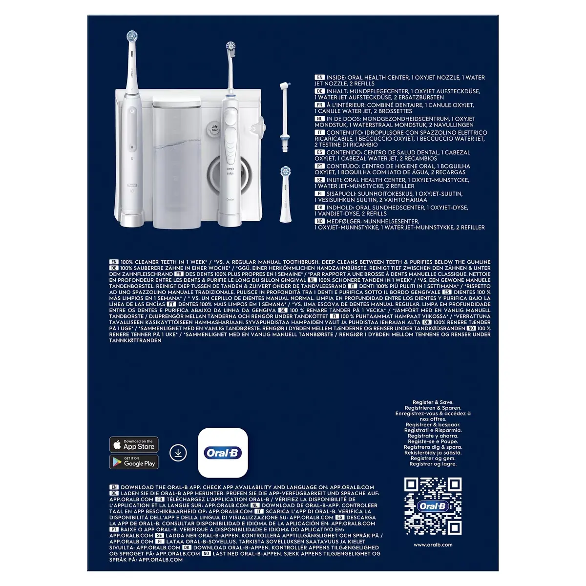 Rotējoša-oscillējoša zobu birste Oral-B iO4 & OxyJet Photo 5