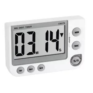 Digital kitchen timer TFA-Dostmann 38.2024 White 99 min AAA