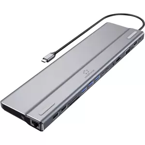 Dokstacija Renkforce RF-DKS-902 ar integrētu universālu karšu lasītāju