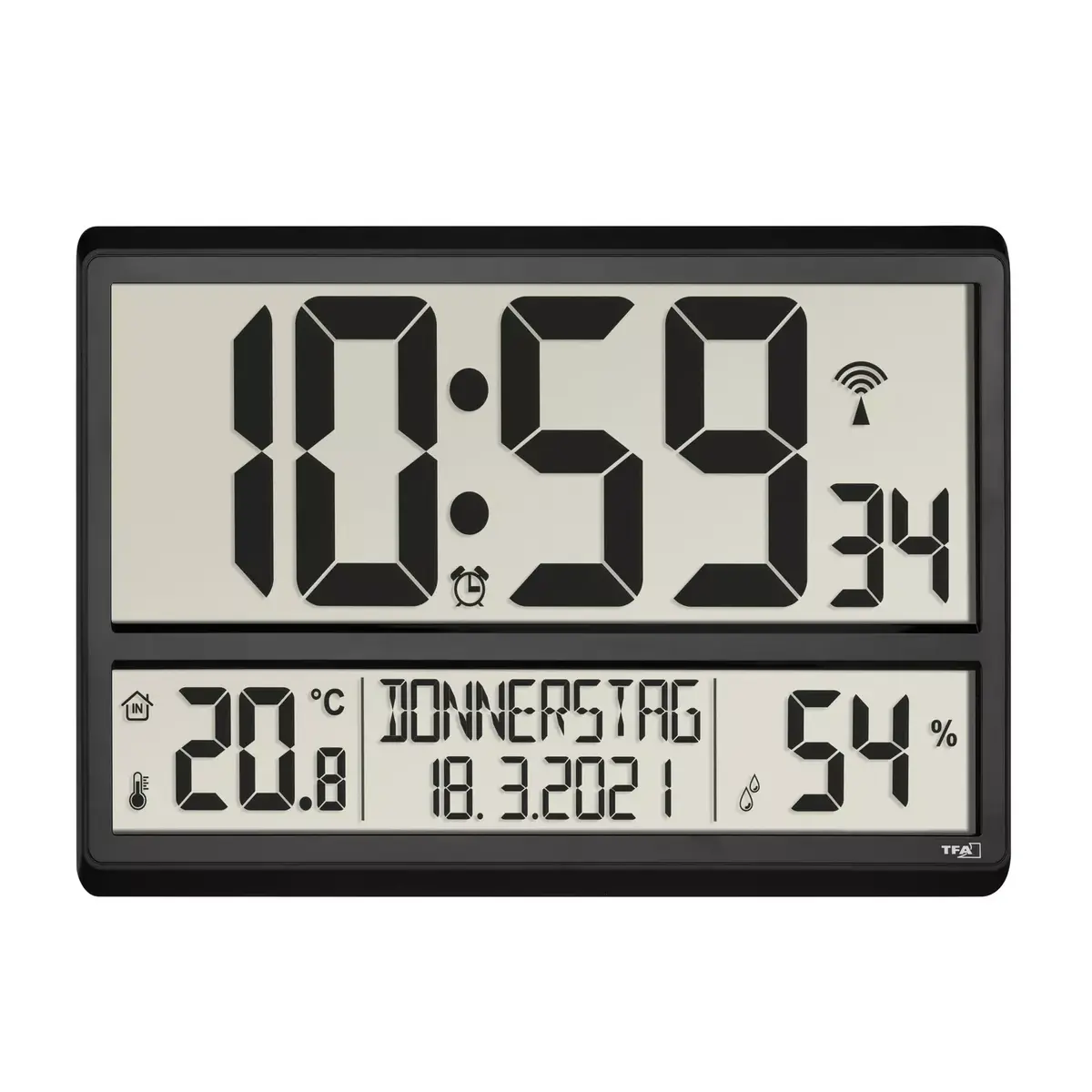 Digitālais sienas pulkstenis TFA-Dostmann 60.4520.01 Photo 2