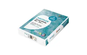 Paper NAUTILUS SuperWhite A4 80 g/m² 500 sheets — recycled