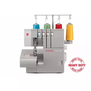 Overlock sewing machine SINGER 14HD854 Heavy Duty Electric 120W Grey
