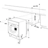 Whirlpool BI WMWG 81485 PL iebūvējamā veļas mašīna Photo 14