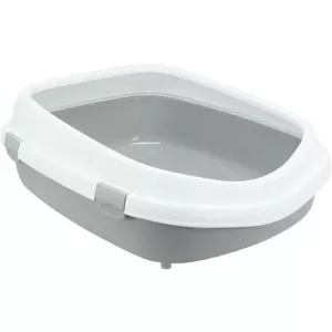 Открытый туалет для кошек Trixie Primo XXL Серый Белый 710x560x250 мм