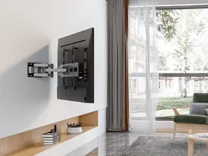 Full Motion TV Mount Bracket Equip 37"-80"
