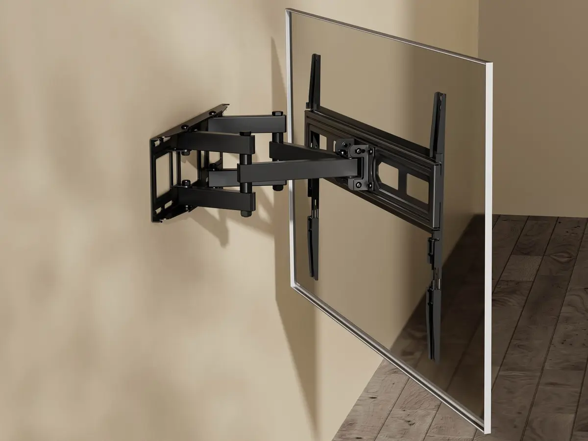 Full Motion TV Mount Bracket Equip 37"-80" Photo 18