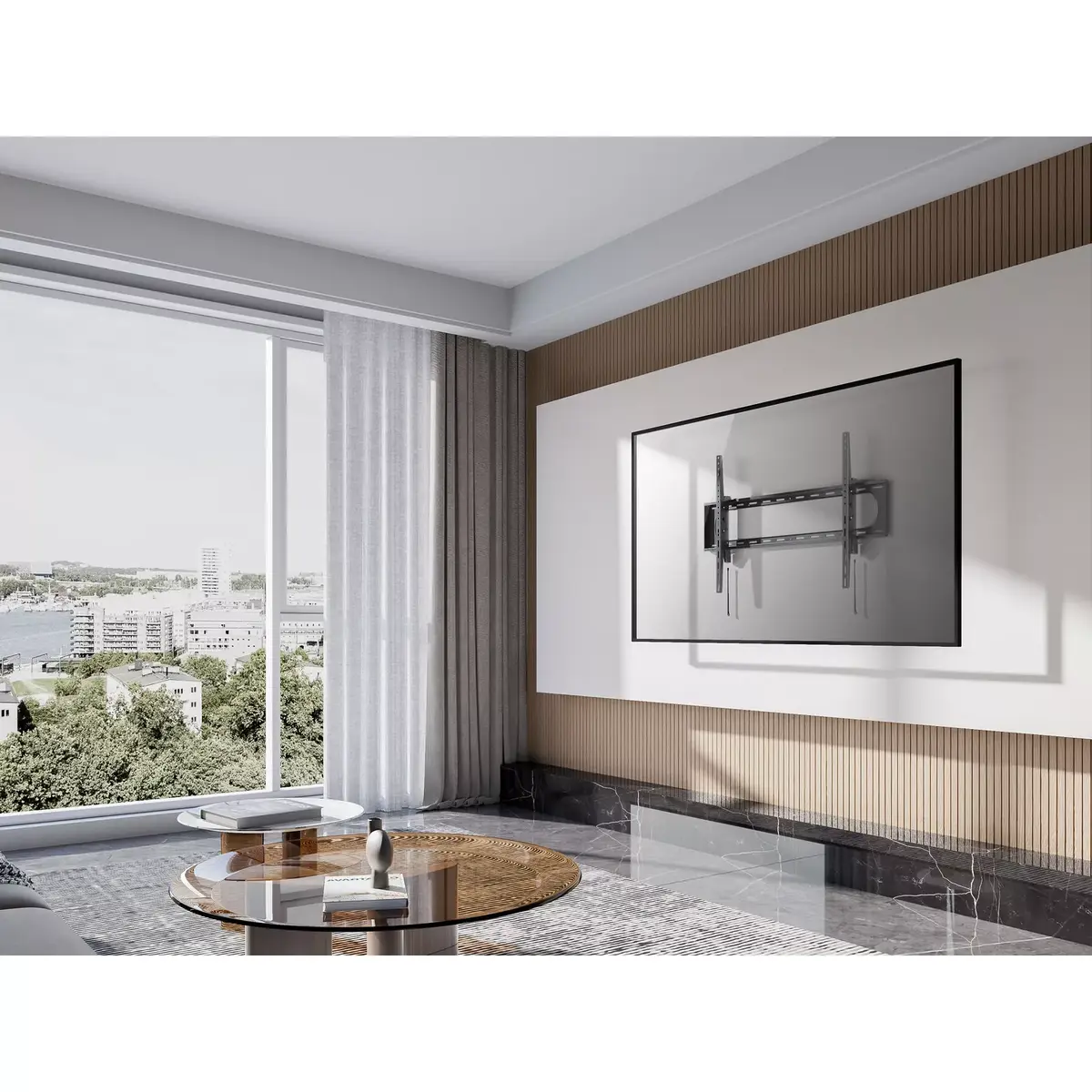 Tilt TV Mount Equip 60"-120" Heavy-Duty Photo 7