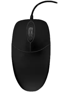Cherry Active Key AK-PMJ1 mazgājama optiskā vadu pele USB Type-A melna 1000 DPI IP68 simetriska