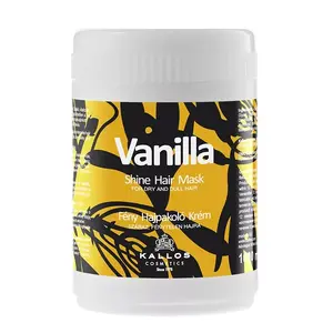 Hair mask Kallos Vanilla Shine 1000 ml — for dry and dull hair, women
