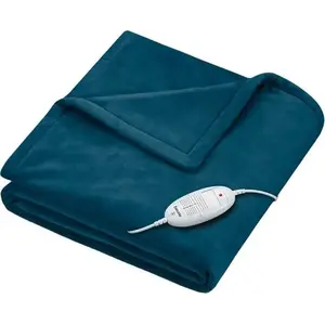 Electric blanket Beurer HD75 Cosy Ocean 130 x 180 cm, dark blue