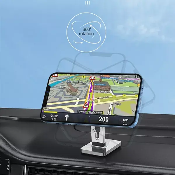 Awei X19 Magnetic Dashboard Car Mount Photo 3