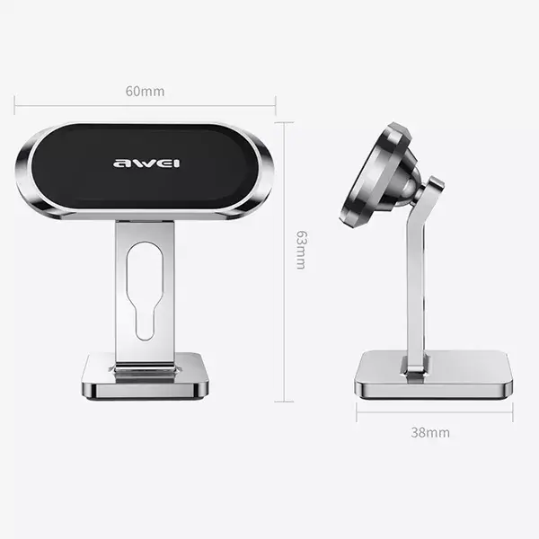 Awei X19 Magnetic Dashboard Car Mount Photo 7