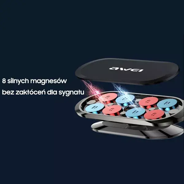 Магнитный держатель Awei X20 для авто Photo 7