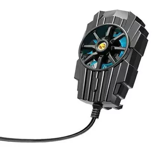 Portable Mini Fan Awei X31 — black, USB-powered handheld personal cooler