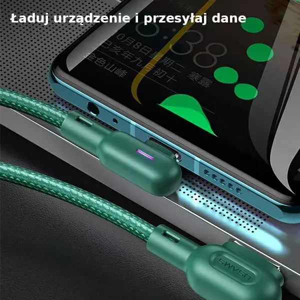 USB cable usams U57 MicroUSB 1.2 m 2A Photo 8