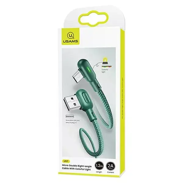 USB cable usams U57 MicroUSB 1.2 m 2A Photo 10