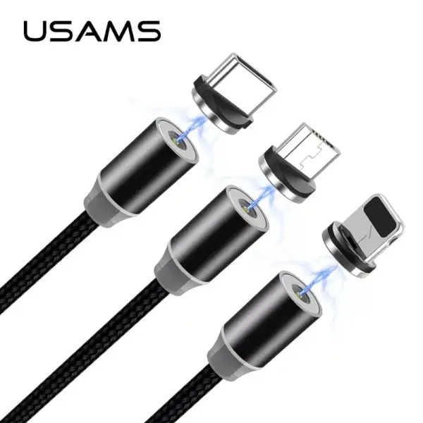 usams U-Sure SJ292 Lightning cable 1 m 2.1A Photo 7