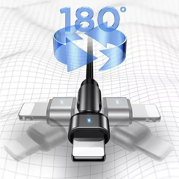usams SJ476 Lightning USB cable 1m Photo 3