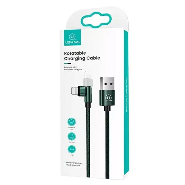usams SJ476 USB braided Lightning cable 1m Photo 10